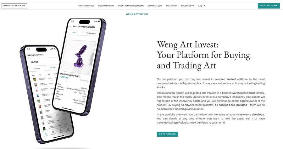 Screenshot Weng Art Invest (WAI)