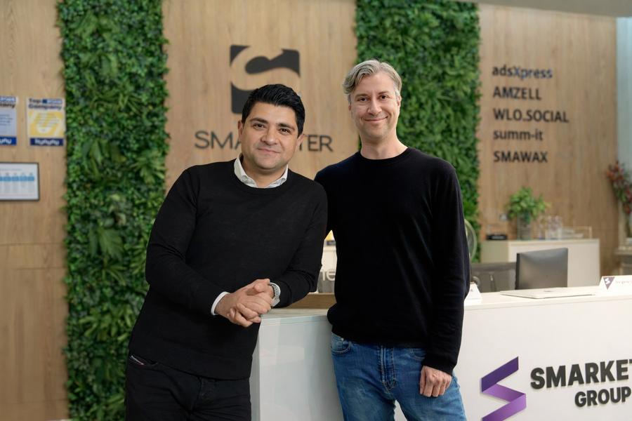 Führungsduo: David Gabriel (li.), CEO, und Jonathan Nerbe, CMO, Smarketer Group