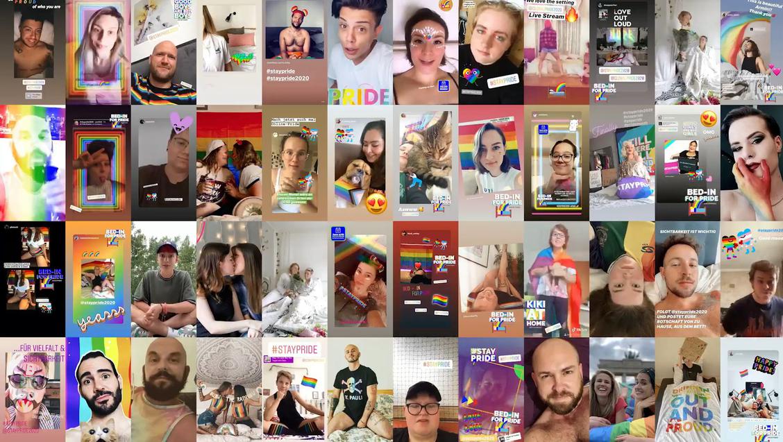 Die Aktion fand ein breites Echo in den sozialen Netzwerken und aktivierte die Community. (Bild: CSD Deutschland/Screenshot)