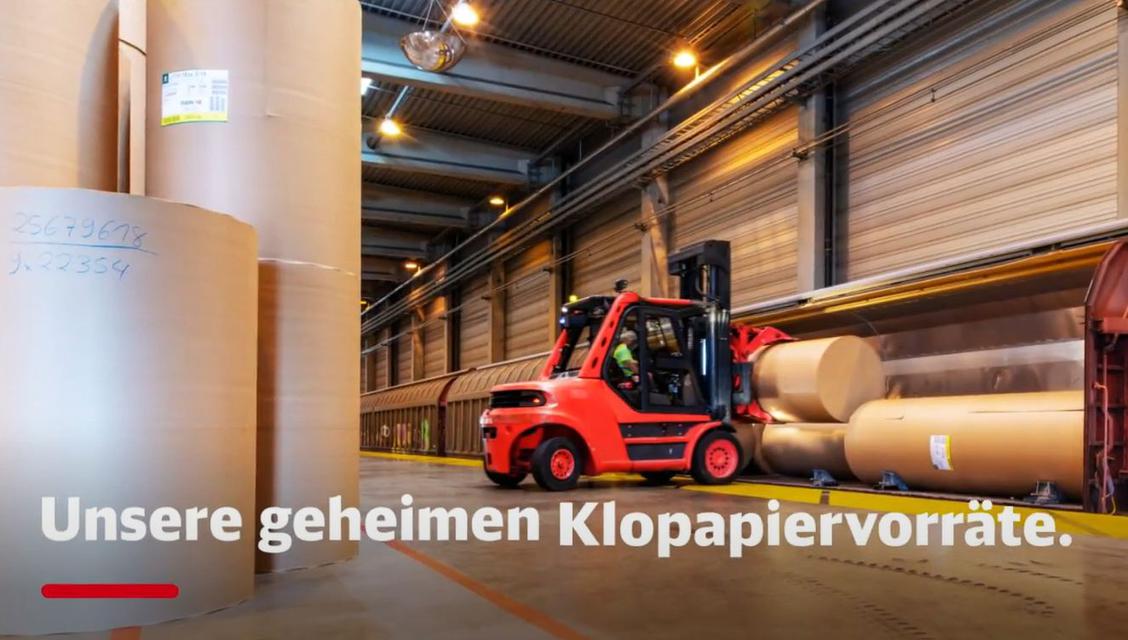 DB Cargo kommentiert auch aktuelles Zeitgeschehen. (Bild: DB Cargo)
