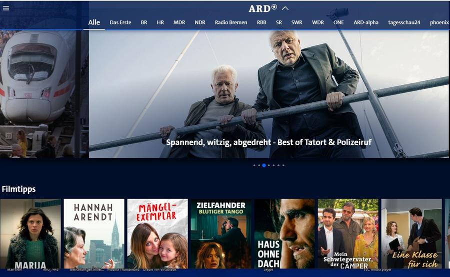 Die Mediatheken der TV-Sender sind sehr beliebt.