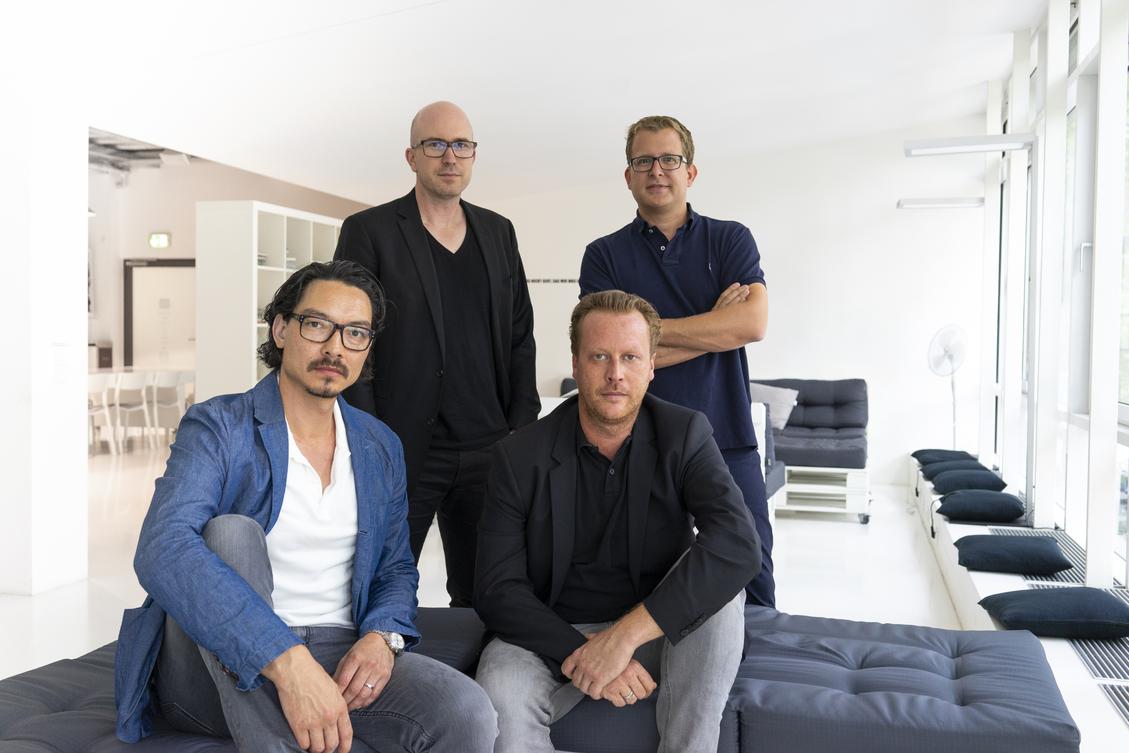 vl: Christian Goelz, Mark Buerkle, Simon Umbreit, Frank Boegner (Bild: Oddity)