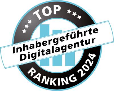 Ranking Inhabergeführte Digitalagenturen 2024