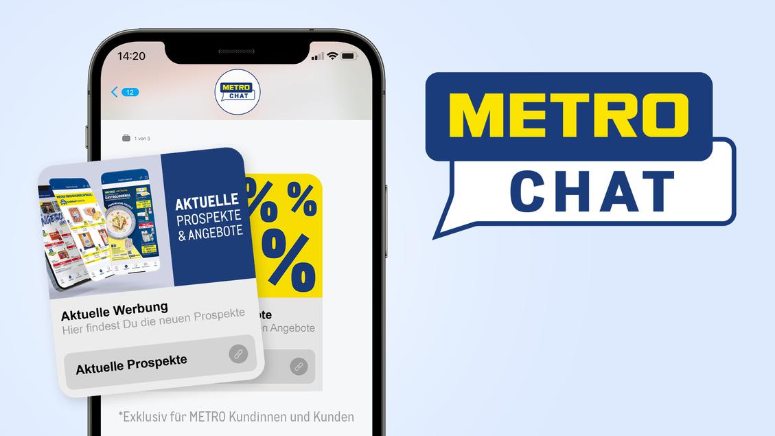 RCS-basierter Messenger von Metro (Bild: Metro Deutschland)