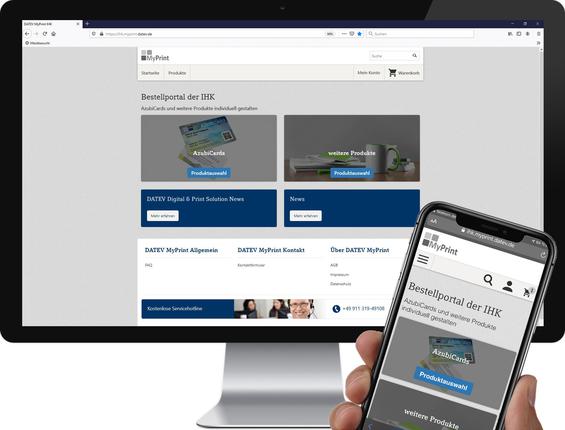 Das Bestellportal vereinfacht den Prozess fr die IHK. (Bild: IRS/DATEV/IHK)