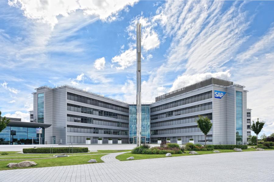 Die Zentrale von SAP in Walldorf.