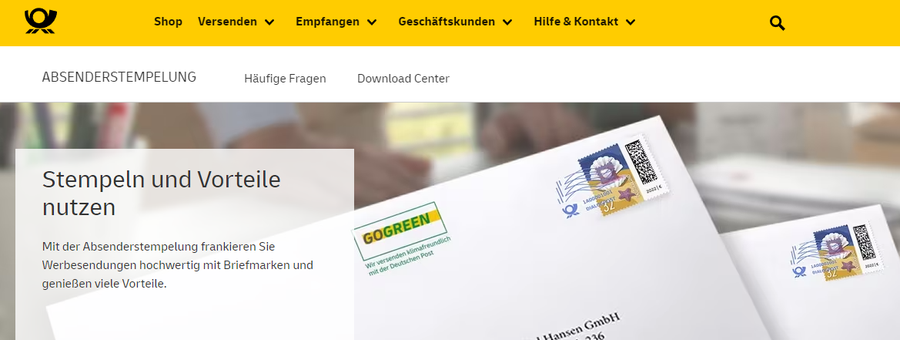 Briefmarken auf Dialogmailings darf es ab kommendem Jahr nicht mehr geben