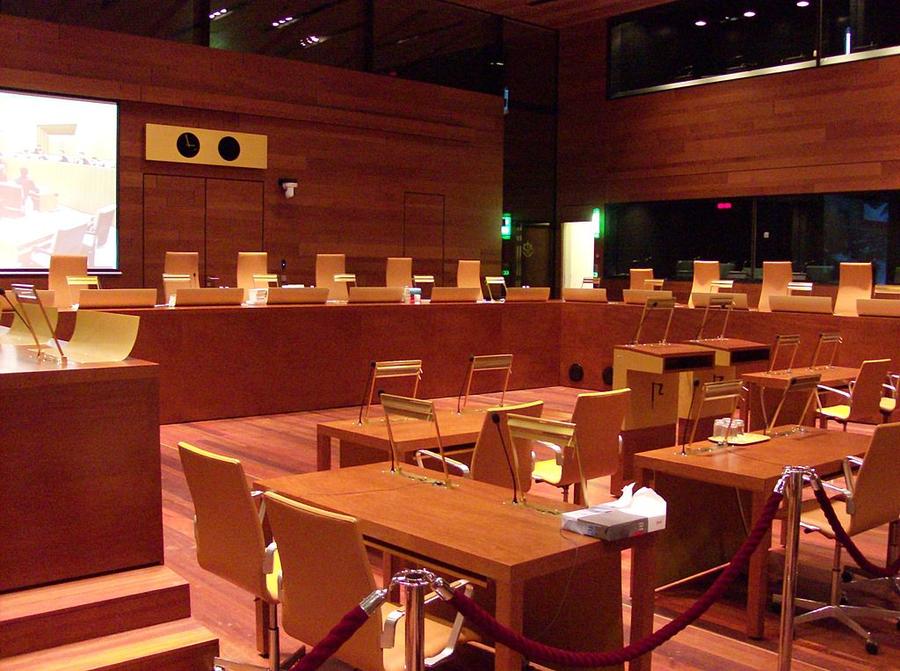 Sitzungssaal des Europäischen Gerichtshofs