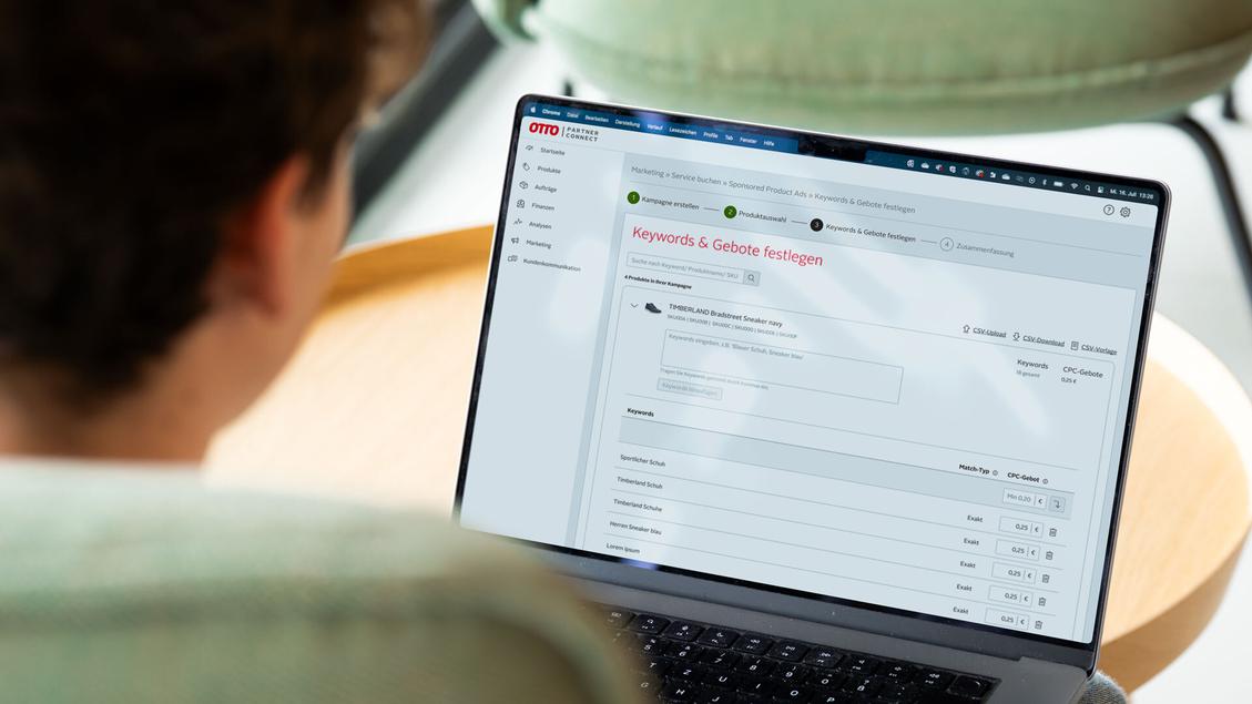 Keyword Targeting bei Otto (Bild: Otto Advertising)