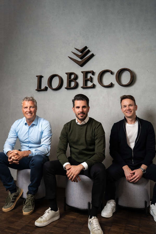 Lobeco-Geschäftsführung Dirk Huefnagels, Lorenz Beringer, Sebastian Iffert (v.l.n.r.)