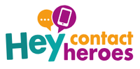 Logo hey contact heroes GmbH
