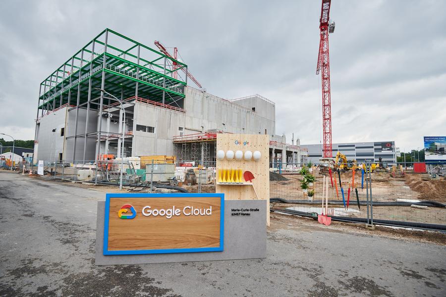 Google Cloud Rechenzentrum Neubau Hanau (Bild: Google Deutschland)