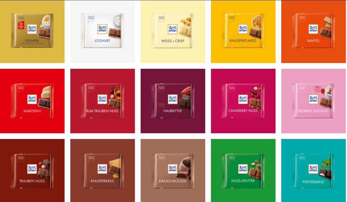 Ritter Sport ist auf allen vier Social-Media-Kanlen vertreten. (Bild: Ritter Sport)