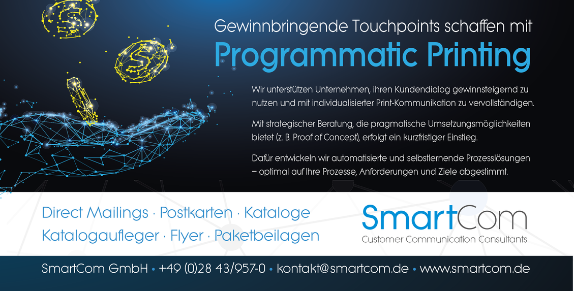 Smartcom Anzeige (Bild: SmartCom)