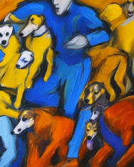 Homeless Gallery 'Alleine unter Hunden'  Klaus Wallat (Bild: Klaus Wallat)