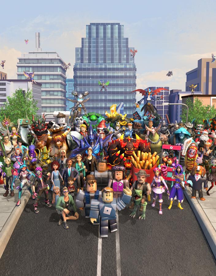Avatare bei der Spieleplattform Roblox (Bild: Roblox)