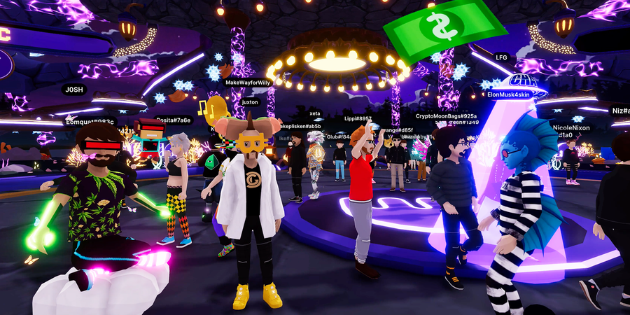 Metaversefestival in Decentraland