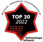 Top 30 B2C Onlinesshops Schweiz 2022