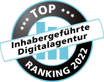 Ranking Inhabergeführte Digitalagenturen 2022