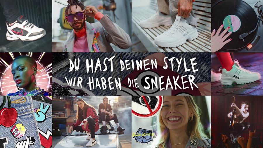 Deichmann-Sneaker-Kampagne von Grey (Bild: Deichmann)
