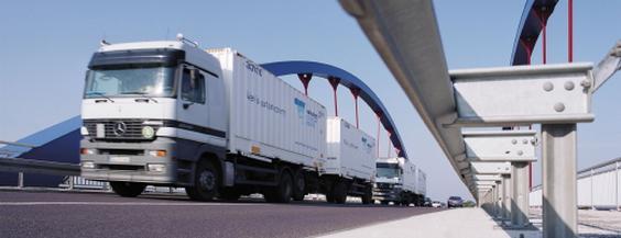 Unterwegs fr die Hermes Transport Logistics GmbH (Bild: Hermes)